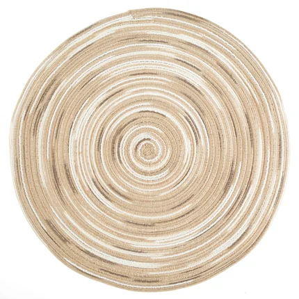 Okrągła pleciona podkładka BOHO 3 strukturalna Okrągła pleciona podkładka BOHO 3 strukturalna - ∅ 38 cm