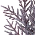 Zimowa gałązka z efektem szronu - 84 cm - jasnofioletowy 2