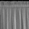 Zasłona AGIS z tkaniny moherowej - 140 x 270 cm - srebrny 10