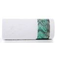 EWA MINGE Ręcznik COLLIN z bordiurą zdobioną fantazyjnym nadrukiem - 70 x 140 cm - biały 3