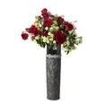 RÓŻYCZKI DROBNE bukiet, kwiat sztuczny dekoracyjny - ∅ 17 x 30 cm - zielony 3