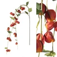 PNĄCZE KWITNĄCE, kwiat sztuczny dekoracyjny z pianki foamiran - 167 cm - pomarańczowy 1