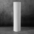 Wazon ceramiczny RISO z drobnym wzorem - ∅ 13 x 50 cm - biały 1