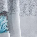 EWA MINGE Komplet ręczników CHIARA w eleganckim opakowaniu, idealne na prezent! - 2 szt. 50 x 90 cm - srebrny 4
