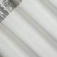 Zasłona JASPER z welwetu zdobiona połyskującym pasem cekinów - 140 x 250 cm - biały 9