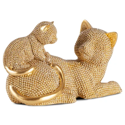 Figurka dekoracyjna ELDO o drobnym strukturalnym wzorze Figurka dekoracyjna ELDO o drobnym strukturalnym wzorze - 19 x 9 x 12 cm