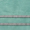 Bieżnik welwetowy zdobiony cyrkoniami - 35 x 180 cm - miętowy 2