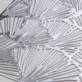 Podkładka BETTY z ażurowym wzorem liści miłorzębu - 30 x 45 cm - srebrny 3