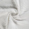 Ręcznik z żakardowym wzorem - 70 x 140 cm - kremowy 5