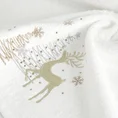 Ręcznik świąteczny SANTA 20 bawełniany z haftem z reniferem i choinkami - 50 x 90 cm - biały 5
