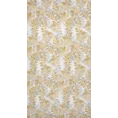 Zasłona HARIET żakardowa z motywem gałązek, półtransparentna - 140 x 250 cm - naturalny 9