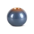 Świecznik ceramiczny NESSA z efektem ombre - ∅ 12 x 11 cm - niebieski 2