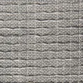 Bieżnik LIZZY z tkaniny bawełnianej ze strukturalnym wzorem - 40 x 140 cm - srebrny 2
