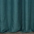 TERRA COLLECTION Zasłona MOROCCO z miękkiej tkaniny o drobnym splocie - 140 x 250 cm - ciemnoturkusowy 3