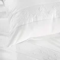 EUROFIRANY PREMIUM Pościel LANA 8 z satyny bawełnianej zdobiona elegancką koronką - 160 x 200 cm - biały 5