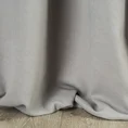 Zasłona MARCEL jednokolorowa z miękkiej tkaniny - 140 x 250 cm - szary 3