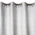Zasłona CONSTANZA żakardowa z drobnym wzorkiem ze srebrnej nici - 140 x 250 cm - biały 4