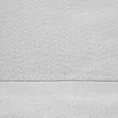 DIVA LINE Bieżnik jednokolorowy z tkaniny z połyskiem obszyty szeroką kantą - 40 x 200 cm - biały 4
