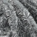 DESIGN 91 Koc TIFFANY o strukturze miękkiego futra ze srebrną nitką - 200 x 220 cm - stalowy 5