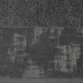 DIVA LINE Ręcznik LEYA z żakardową bordiurą z nowoczesnym srebrnym wzorem - 50 x 90 cm - stalowy 2