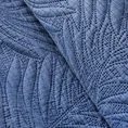 EUROFIRANY PREMIUM Narzuta STONE z tkaniny stonewashed pikowana metodą hot press - 220 x 240 cm - niebieski 3