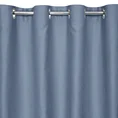 Zasłona ADELAIDE z miękkiej tkaniny o zamszowym chwycie i drobnym strukturalnym wzorze - 140 x 250 cm - ciemnoniebieski 4