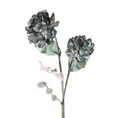 CHRYZANTEMA sztuczny kwiat dekoracyjny z pianki - ∅ 18 x 73 cm - stalowy 1