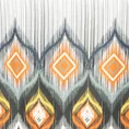 NOVA PRINT Komplet pościeli NIKA 21 z satyny bawełnianej z barwnym nadrukiem w stylu boho - 160 x 200 cm - biały 4