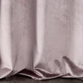 Zasłona SAMANTA z miękkiego i błyszczącego welwetu - 140 x 250 cm - pudrowy róż 3