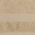 Ręcznik KAYA klasyczny z żakardową bordiurą - 50 x 90 cm - beżowy 2