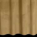 Zasłona ANTARA z gładkiego welwetu z szarfą do podpięcia - 140 x 270 cm - ciemnobeżowy 3