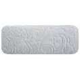 Ręcznik AMARO z żakardowym wzorem i dodatkiem srebrnej nitki - 70 x 140 cm - srebrny 3