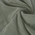 Ręcznik klasyczny o charakterystycznym splocie - 50 x 90 cm - stalowy 5