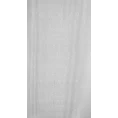 Tkanina firanowa z etaminy z błyszczącym nadrukiem - 300 cm - biały 8