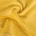 EUROFIRANY CLASSIC Ręcznik LORI z bordiurą podkreśloną błyszczącą nicią - 50 x 90 cm - musztardowy 5