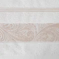 EUROFIRANY CLASSIC Ręcznik SYLWIA 1 z żakardową bordiurą tkaną w ornamentowy wzór - 50 x 90 cm - kremowy 2
