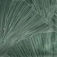 PIERRE CARDIN bieżnik welwetowy GOJA z błyszczącym nadrukiem w formie liści miłorzębu - 40 x 140 cm - zielony 4