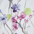 DESIGN 91 Zasłona KELLY zdobiona kwiatowym nadrukiem w rustykalnym stylu - 140 x 250 cm - biały 9