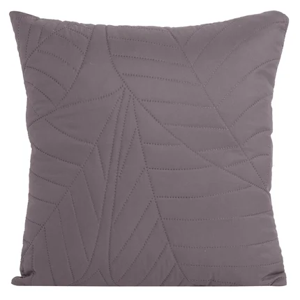 DESIGN 91 Poszewka z motywem liści wytłaczanym techniką hot press DESIGN 91 Poszewka z motywem liści wytłaczanym techniką hot press - 40 x 40 cm