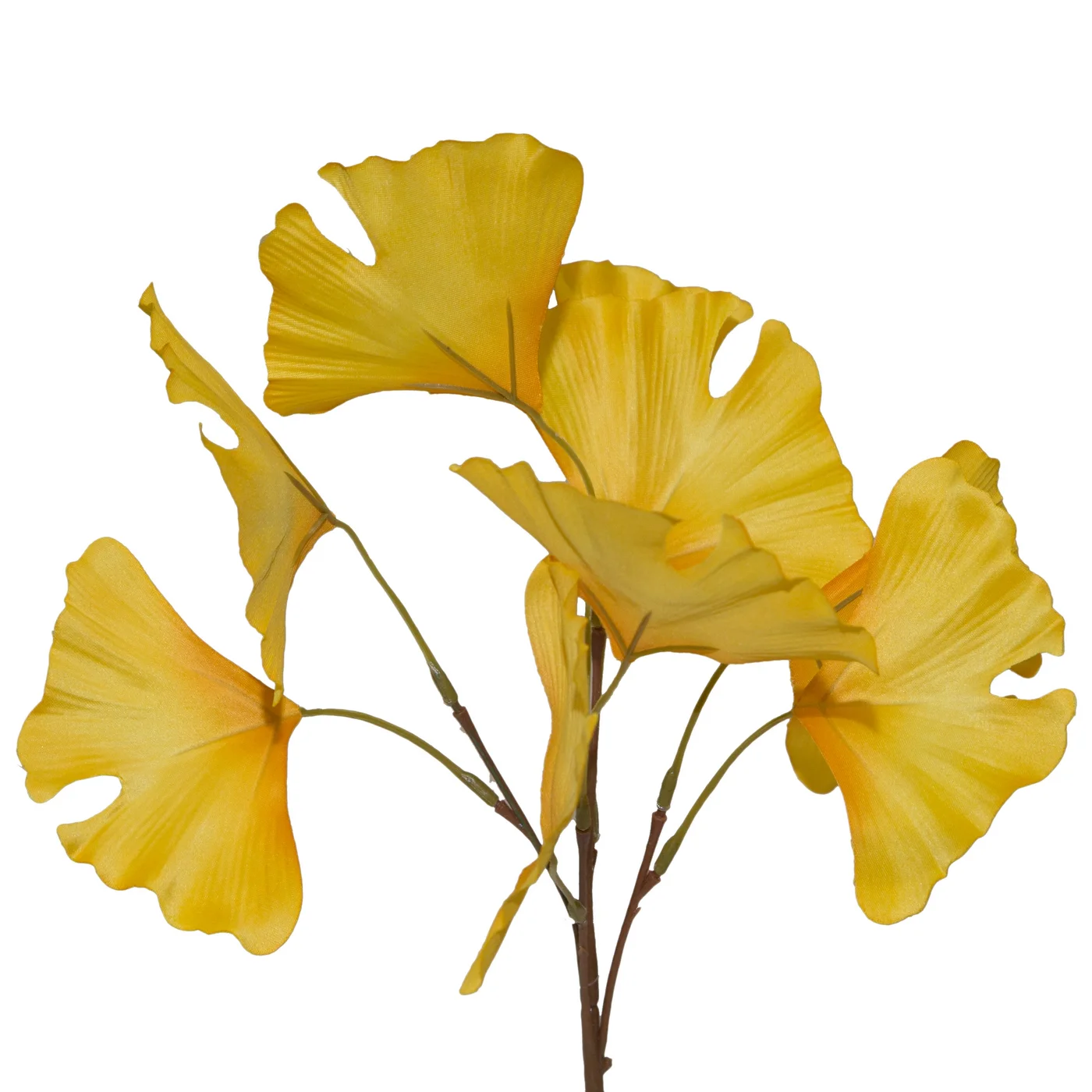 LIŚCIE GINKGO - MIŁORZĄB JAPOŃSKI bukiet, kwiat sztuczny dekoracyjny