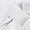 Zasłona DORA z gładkiej i miękkiej w dotyku tkaniny o welurowej strukturze - 200 x 240 cm - biały 9