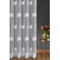 Kreszowana tkanina żakardowa z  motywem liści - 160 cm - biały 7