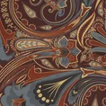 TERRA COLLECTION Komplet pościeli MOROCCO 4 z makosatyny bawełnianej z orientalnym motywem - 160 x 200 cm - bordowy 13
