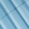 Zasłona zdobiona pasmanterią z pomponami - 135 x 260 cm - niebieski 5