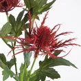OSET sztuczny kwiat dekoracyjny na gałązce - 68 cm - czerwony 2