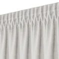Zasłona DORA z gładkiej i miękkiej w dotyku tkaniny o welurowej strukturze - 140 x 175 cm - jasnoszary 6
