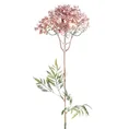 KRWAWNIK kwiat sztuczny dekoracyjny - dł. 65 cm śr. kwiat 17 cm - jasnofioletowy 1