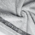 PIERRE CARDIN Ręcznik TOM w kolorze srebrnym, z żakardową bordiurą - 70 x 140 cm - srebrny 5