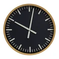 Duży zegar dworcowy o średnicy 60 cm - 40 x 4 x 40 cm - grafitowy 1