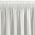 Firana MARGO z błyszczącej tkaniny o gęstym splocie - 300 x 270 cm - biały 6